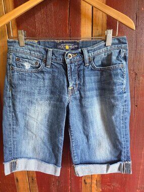 Women's Lucky Brand Sweet and Low Cuffed Denim Shorts - sz 6/28